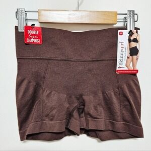 Skinnygirl NWT Shaping Seamless Shorts Shapewear Underwear Brown M